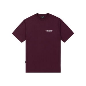 CAMISETA DISTURB HARDWARE UNIT IN BURGUNDY