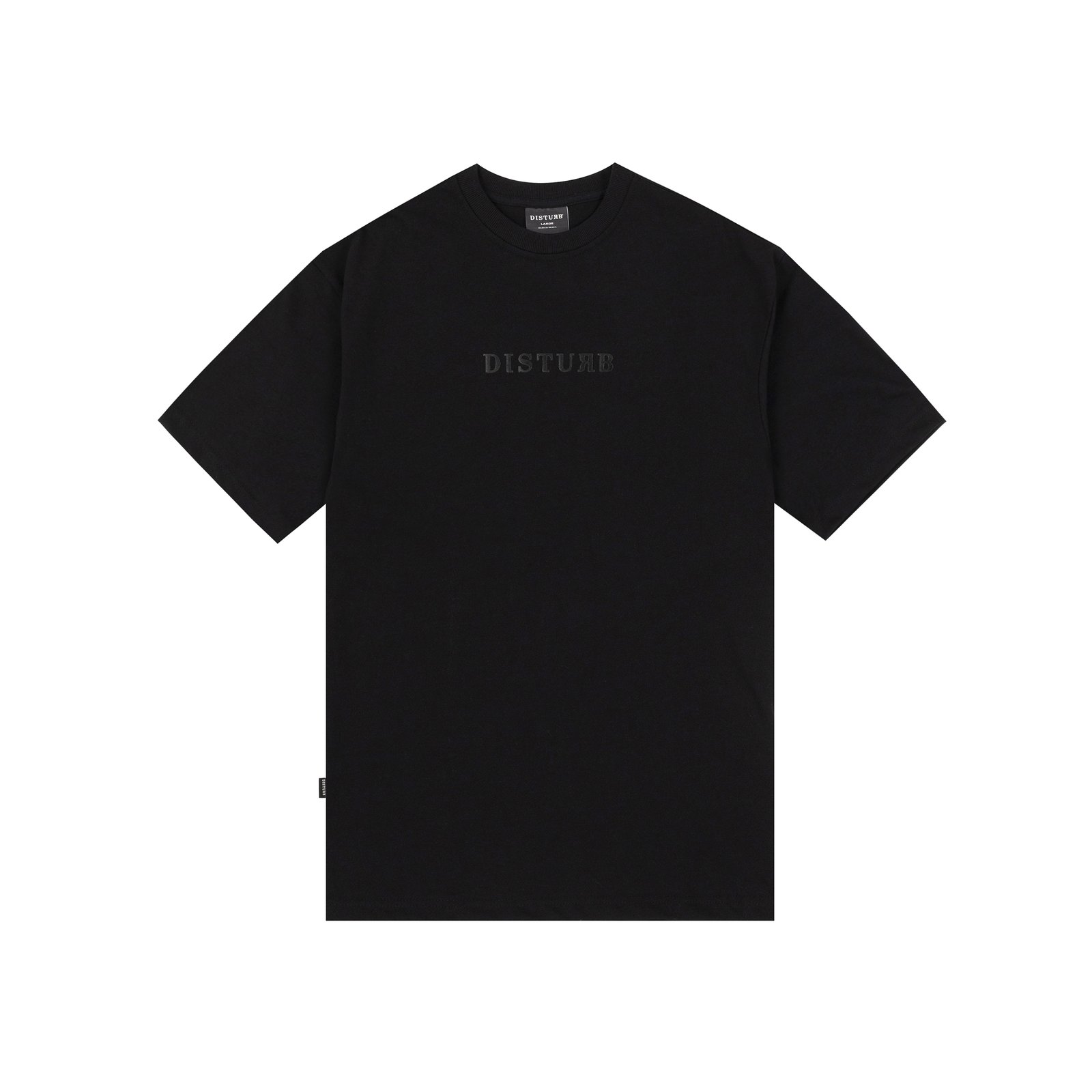 CAMISETA DISTURB CORE LOGO IN BLACK