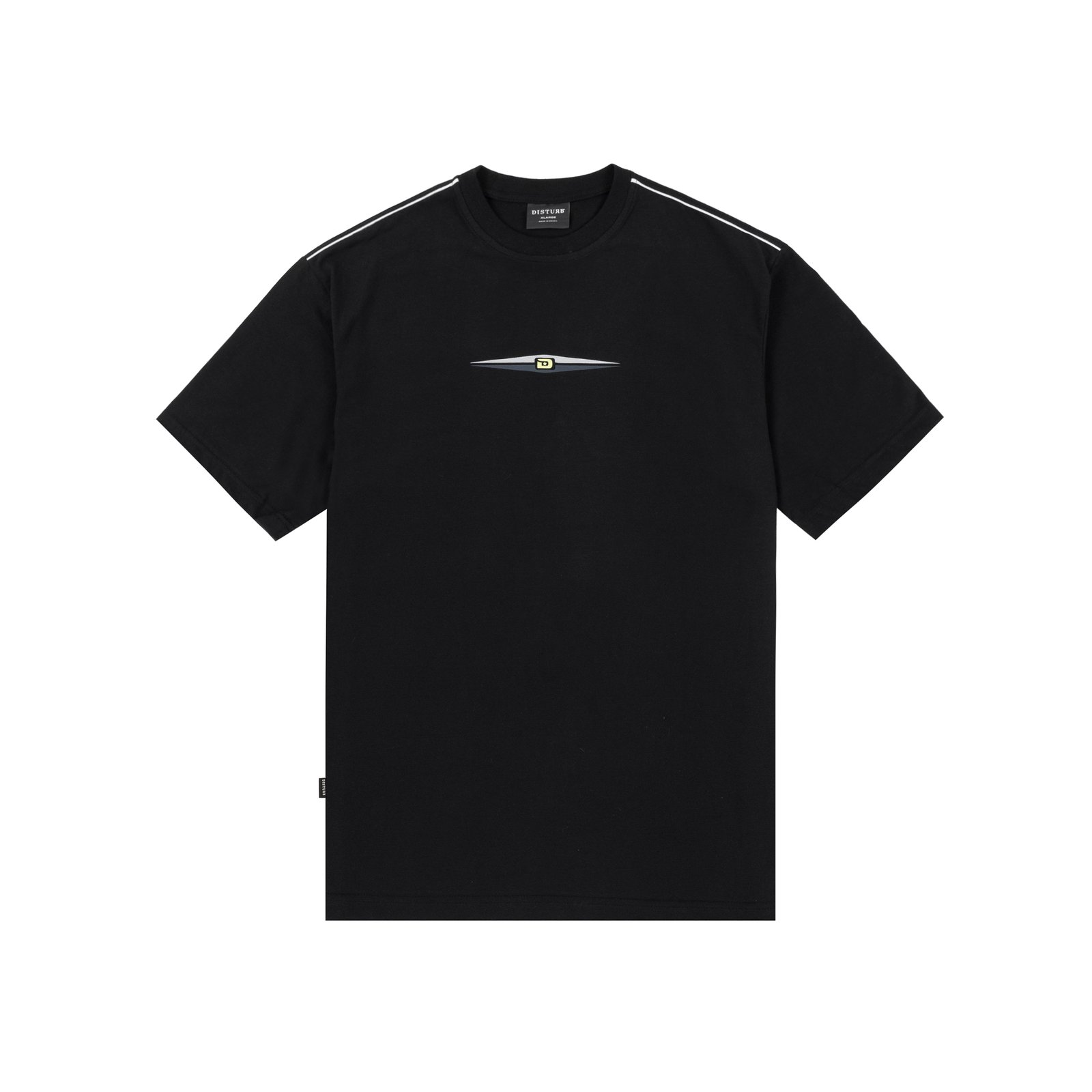 CAMISETA DISTURB ACUTE IN BLACK
