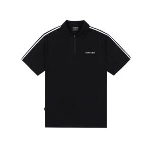 CAMISETA DISTURB LINE POLO IN BLACK
