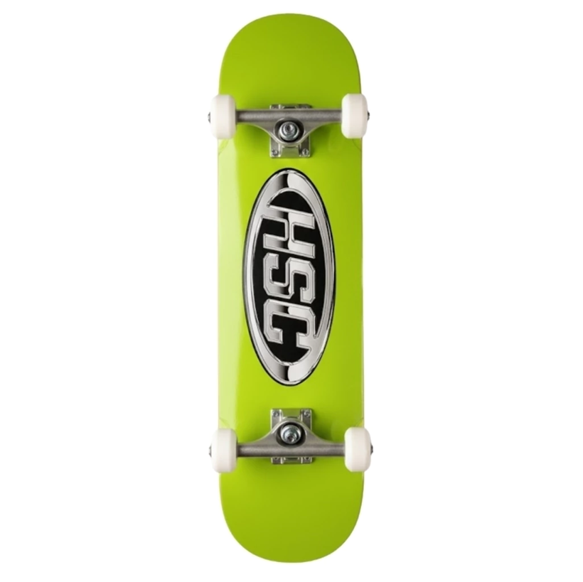 SKATE MONTADO HSC INICIANTE - CLASSIC LABEL VERDE (ALTO-RELEVO)