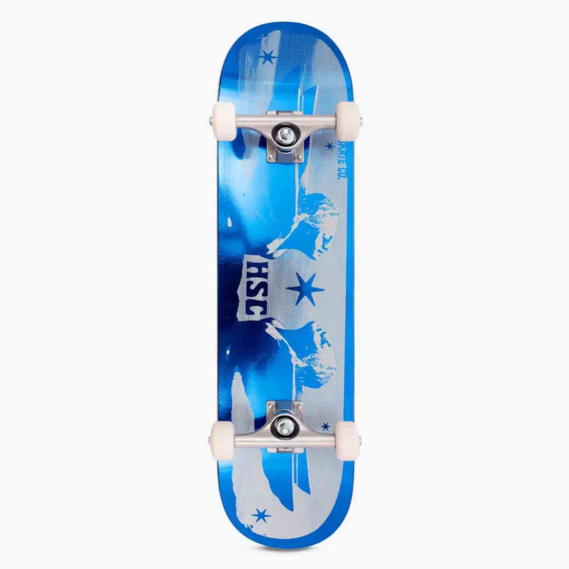 SKATE MONTADO HSC INICIANTE - CADILLAC - Azul Claro (FOIL)