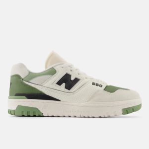 TENIS NEW BALANCE NB 550 - BRANCO BEGEC/VERDE