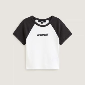 CAMISETA VANS BABY TEE CLARE TRUE WHITE