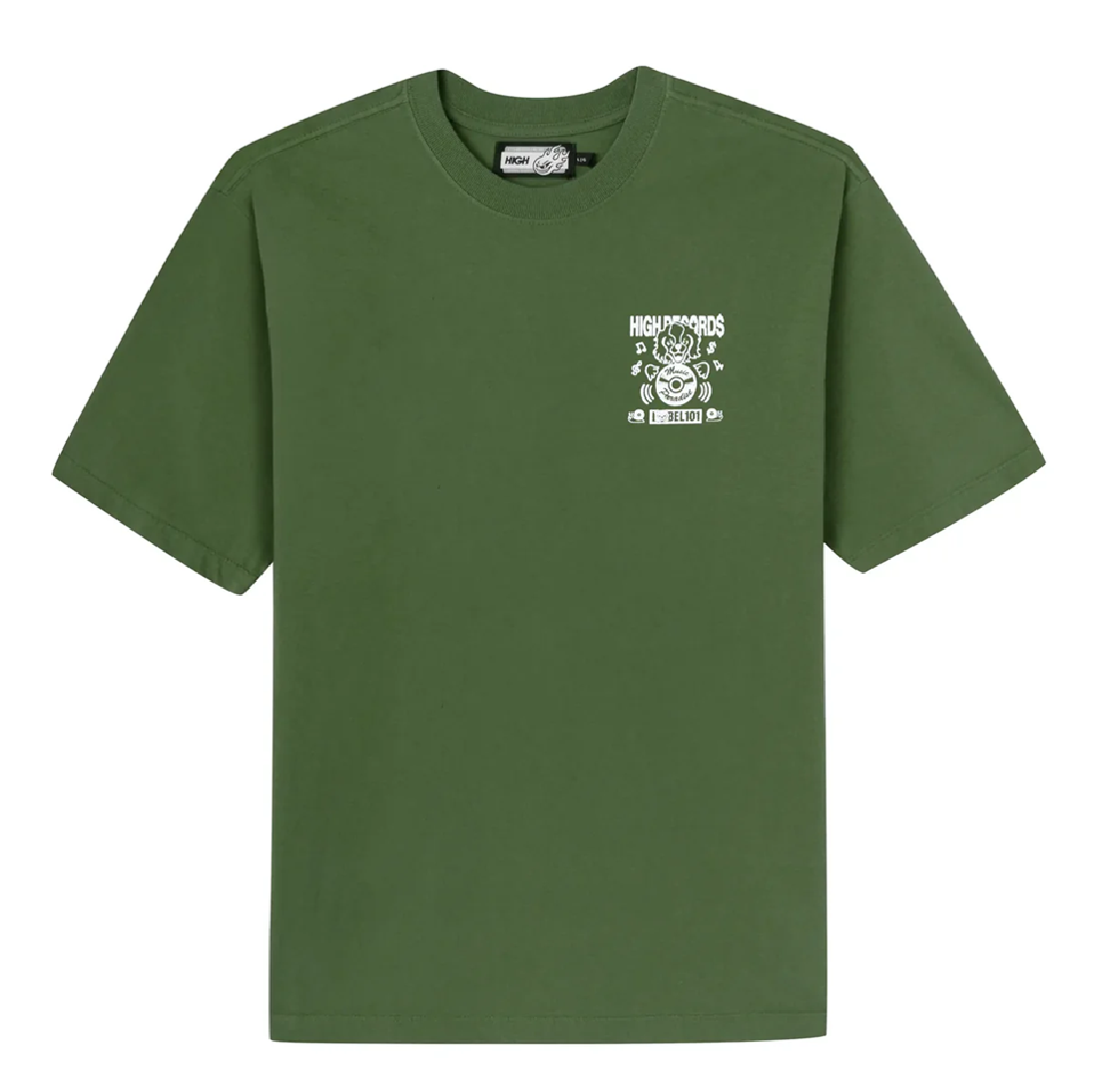 CAMISETA HIGH RECORDS GREEN