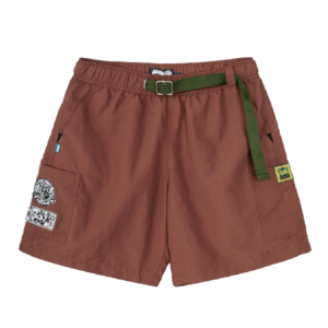 SHORT HIGH SPORT PATCHES BROWN
