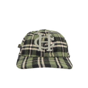 BONÉ HIGH PLAID LOGO