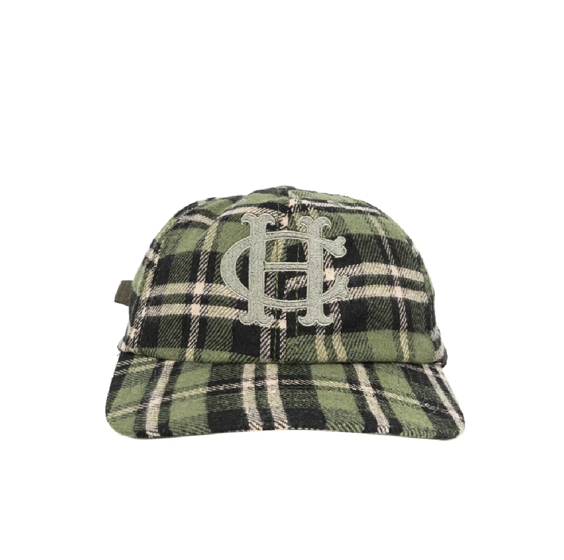 BONÉ HIGH PLAID LOGO