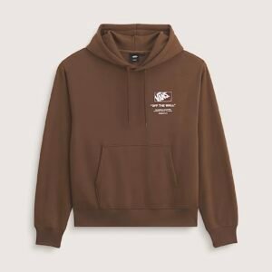 BLUSA MOLETOM VANS STACKED HI VINTAGE COCOA