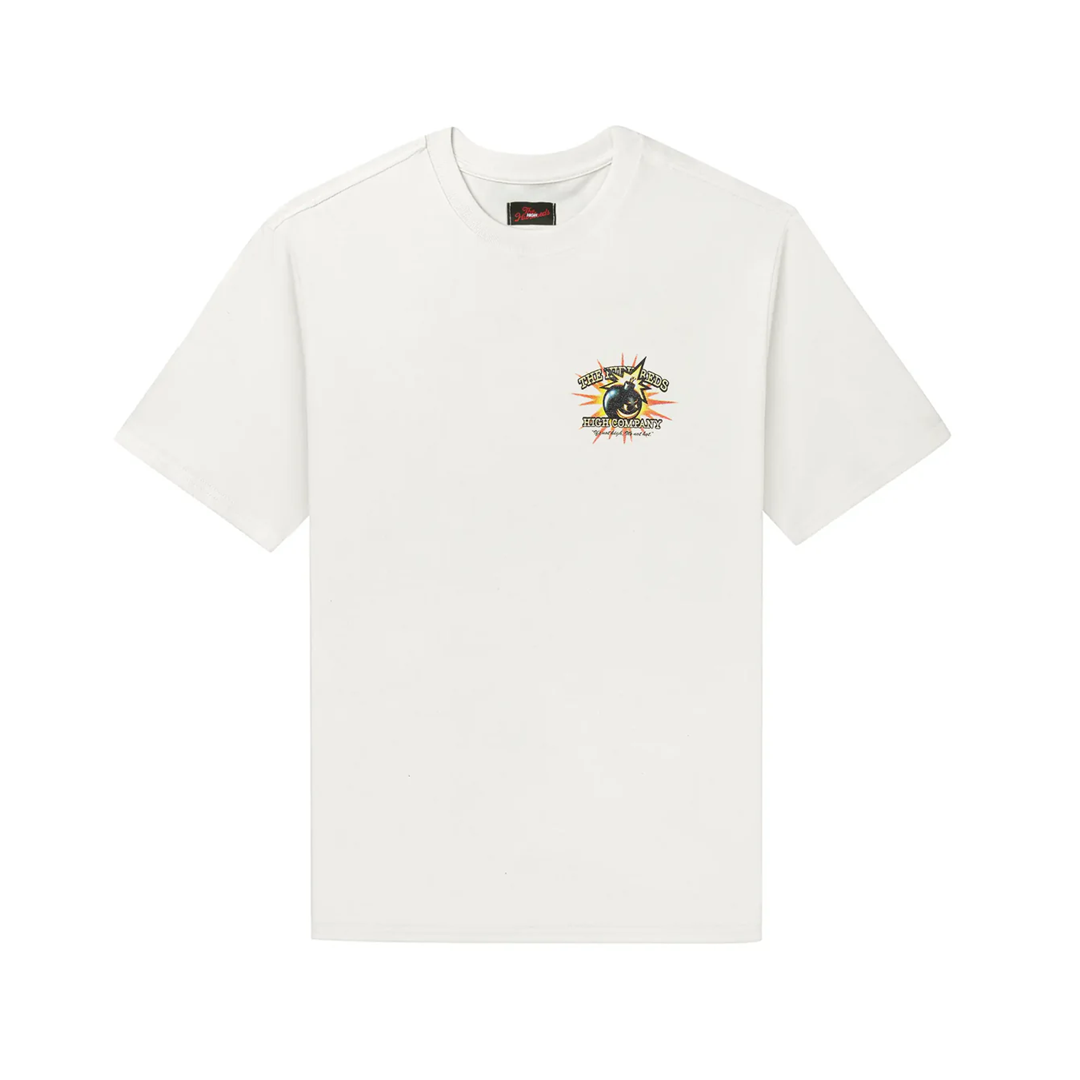 CAMISETA HIGH ADAM BOMB BEACH WHITE