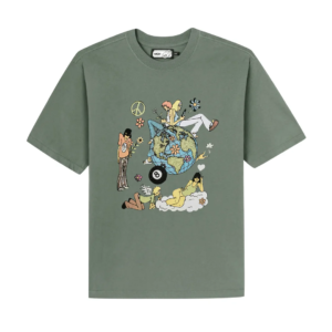 CAMISETA HIGH FLOWER WORLD SAGE