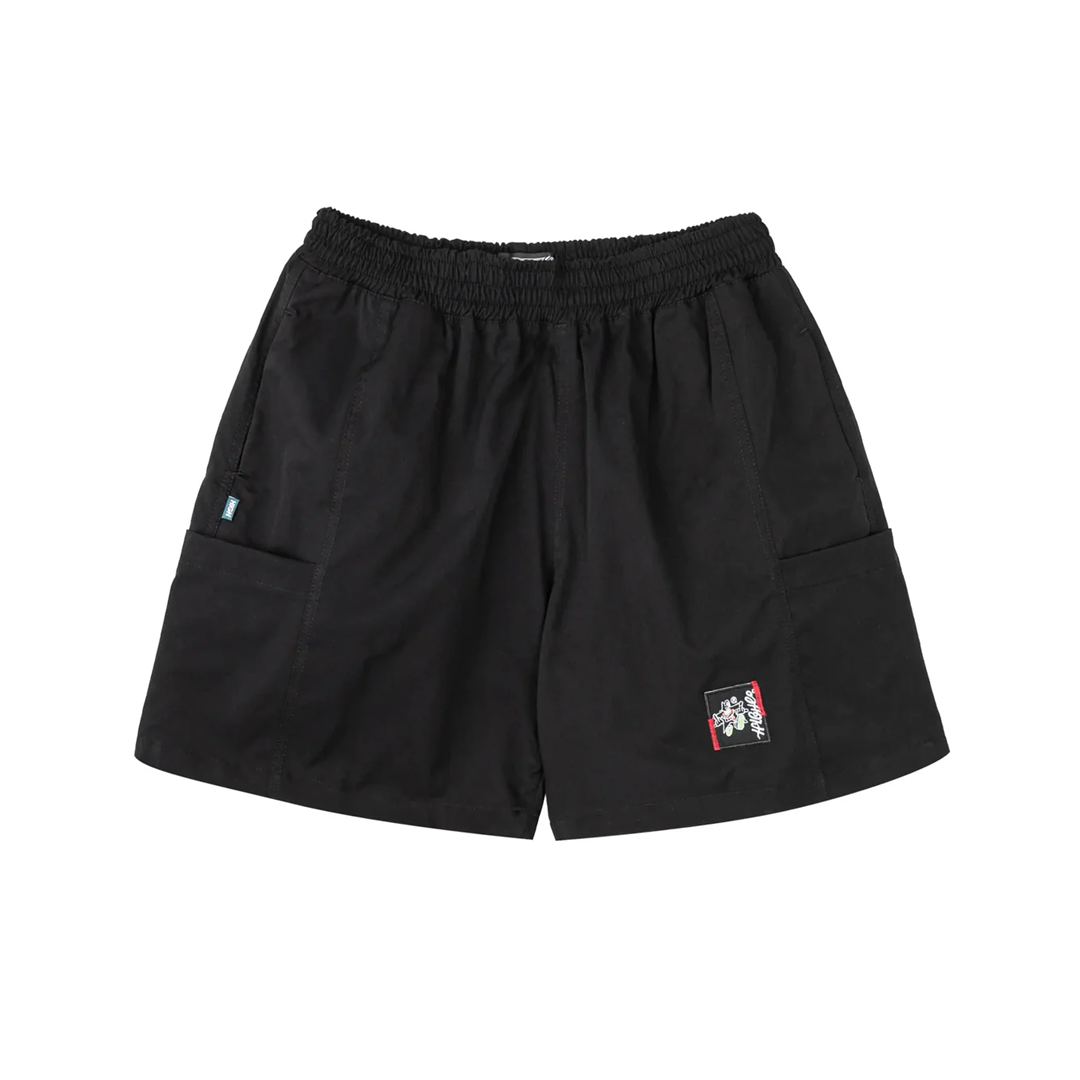 SHORT HIGH NYLON MADSTAR BLACK