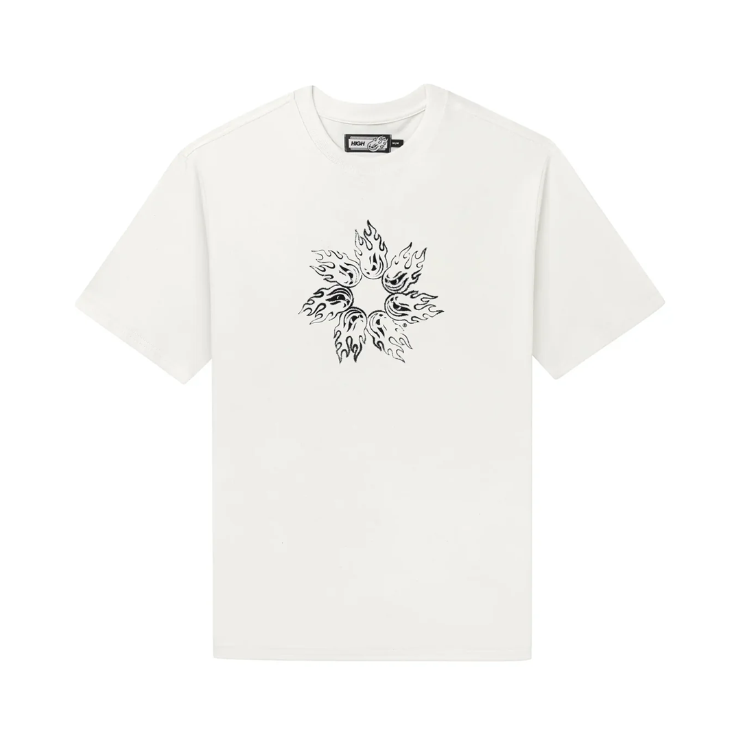 CAMISETA HIGH FLAME SPIN WHITE